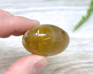 Golden Healer Chunky Palm Stone #2