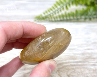 Golden Healer Chunky Palm Stone #4