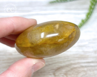 Golden Healer Chunky Palm Stone #3