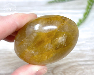 Golden Healer Chunky Palm Stone #3