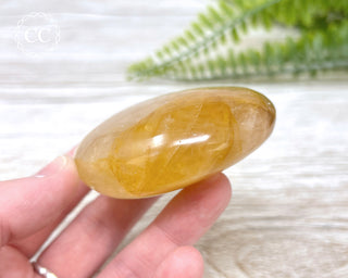 Golden Healer Chunky Palm Stone #2