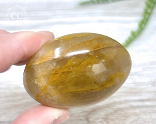 Golden Healer Chunky Palm Stone #3