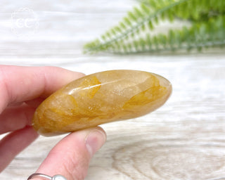 Golden Healer Chunky Palm Stone #5