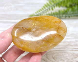Golden Healer Chunky Palm Stone #5