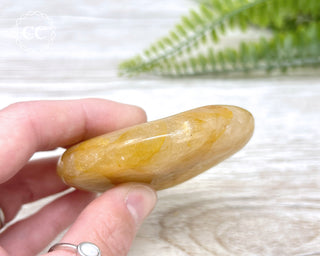 Golden Healer Chunky Palm Stone #5