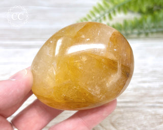 Golden Healer Chunky Palm Stone #2
