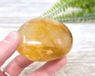Golden Healer Chunky Palm Stone #2