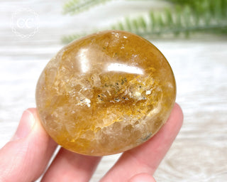 Golden Healer Chunky Palm Stone #3