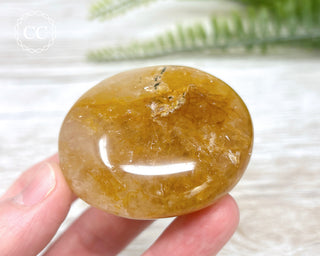 Golden Healer Chunky Palm Stone #3