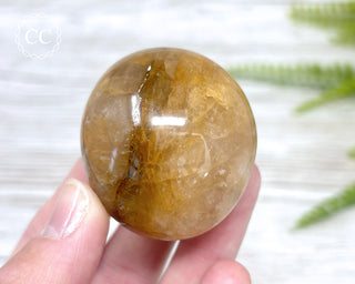 Golden Healer Chunky Palm Stone #1