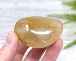 Golden Healer Chunky Palm Stone #4