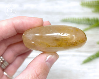 Golden Healer Chunky Palm Stone #4