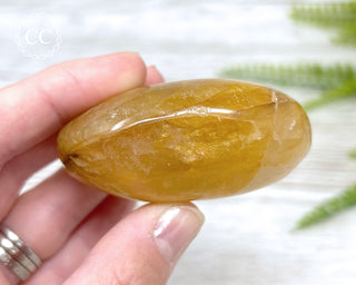 Golden Healer Chunky Palm Stone #5