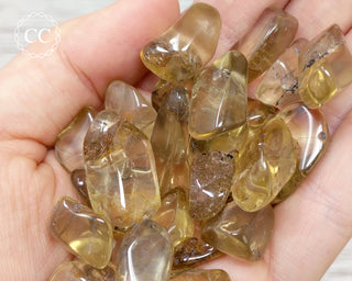 Golden Labradorite (Bytownite) Tumbled Crystal