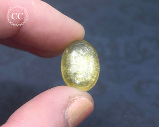 Golden Mica Cabochon #1