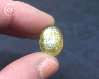 Golden Mica Cabochon #1