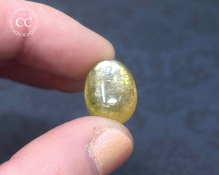 Golden Mica Cabochon #1