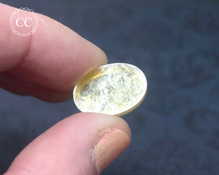 Golden Mica Cabochon #1