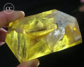 Golden Mica Freeform #3