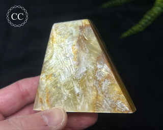 Golden Mica Freeform #4
