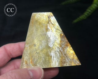 Golden Mica Freeform #4