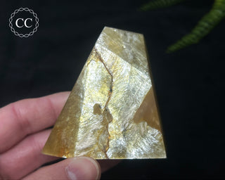 Golden Mica Freeform #4