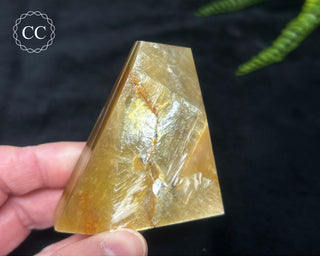 Golden Mica Freeform #4