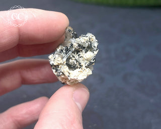 Goshenite and Black Tourmaline Cluster #3