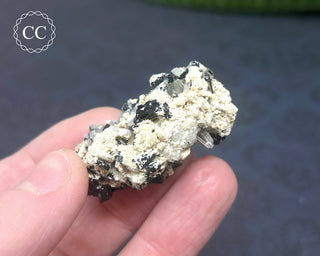 Goshenite and Black Tourmaline Cluster #3