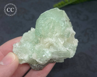 Green Apophyllite with Stilbite Cluster #1