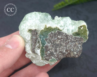 Green Apophyllite with Stilbite Cluster #1