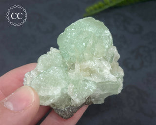 Green Apophyllite with Stilbite Cluster #1