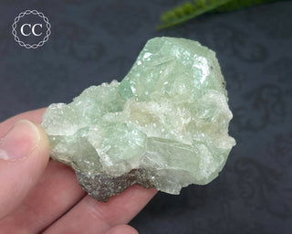 Green Apophyllite with Stilbite Cluster #1