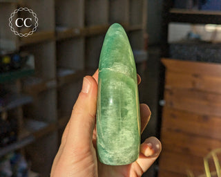 Green Fluorite Freeform #15