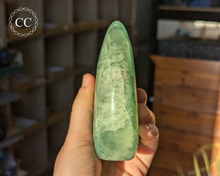 Green Fluorite Freeform #15