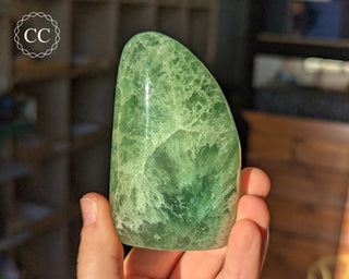 Green Fluorite Freeform #16