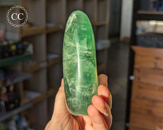 Green Fluorite Freeform #17