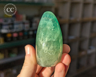 Green Fluorite Freeform #20