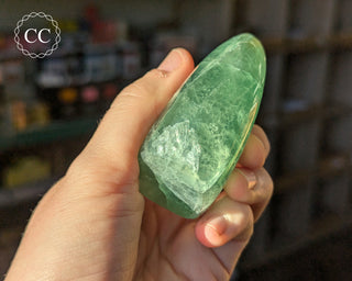 DISCOUNTED Green Fluorite Freeform #22