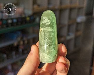 Green Fluorite Freeform #23