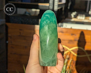 Green Fluorite Freeform #14