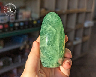 Green Fluorite Freeform #26