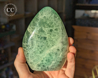 Green Fluorite Freeform #15