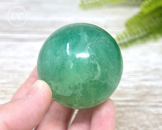 Green Fluorite Sphere #4