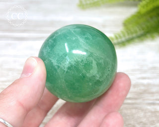 Green Fluorite Sphere #4