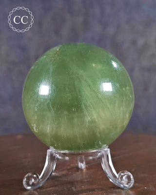 Green Fluorite Sphere #1