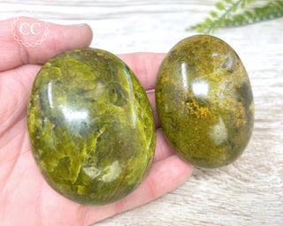 Green Opal Chunky Palm Stone