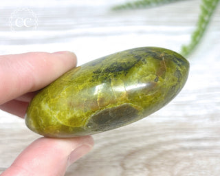 Green Opal Chunky Palm Stone #2