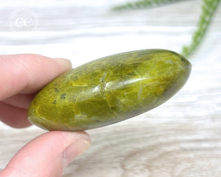 Green Opal Chunky Palm Stone #2