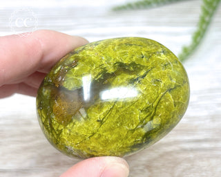 Green Opal Chunky Palm Stone #3